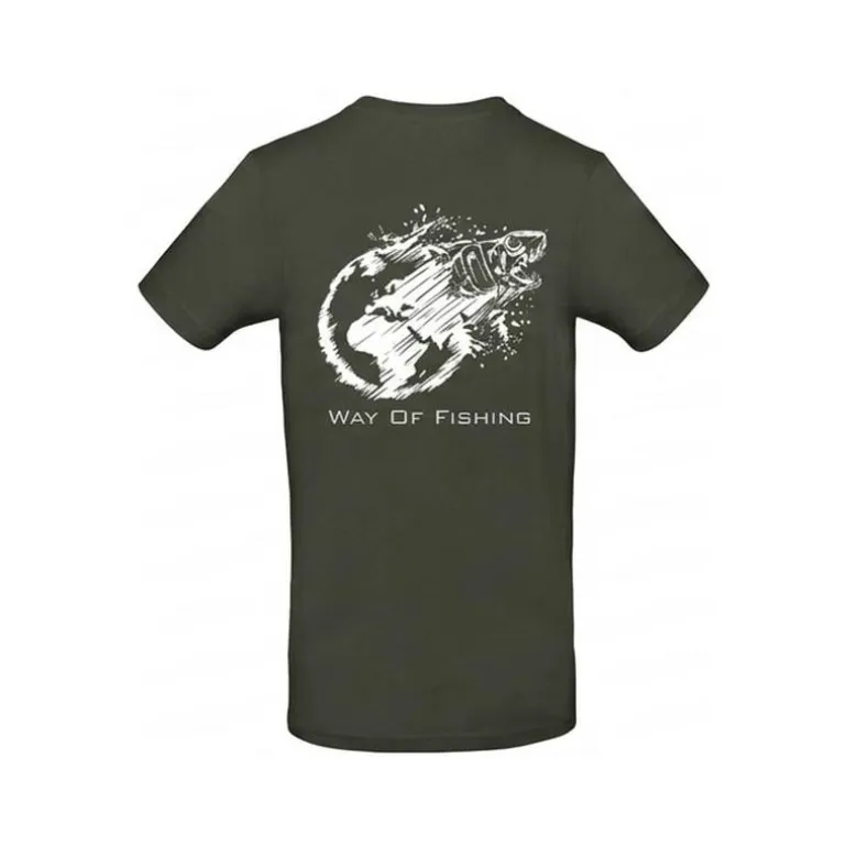 Tee Shirt Manches Longues Homme W.O.F. Terre - Vert