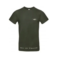 W.O.F. Tee Shirt Manches Longues Homme Manga - Vert