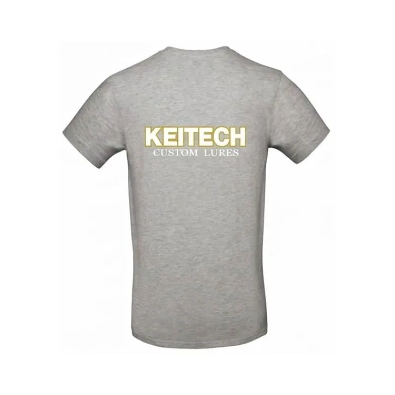 Keitech Tee Shirt Manches Longues Homme - Gris Clair