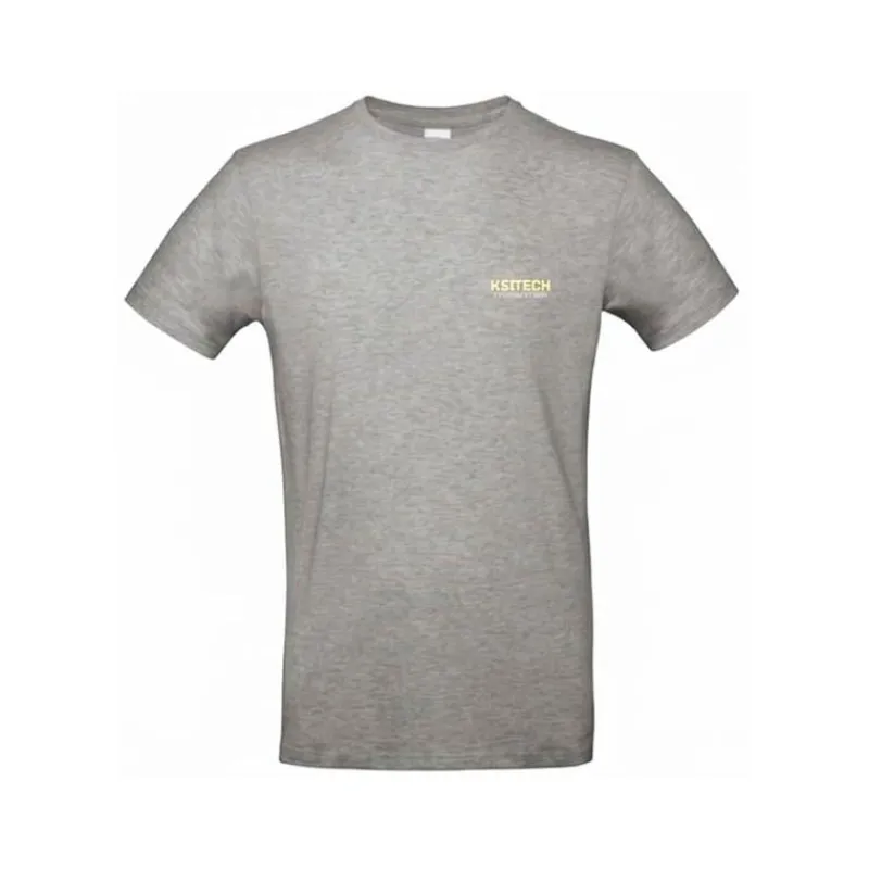 Keitech Tee Shirt Manches Longues Homme - Gris Clair