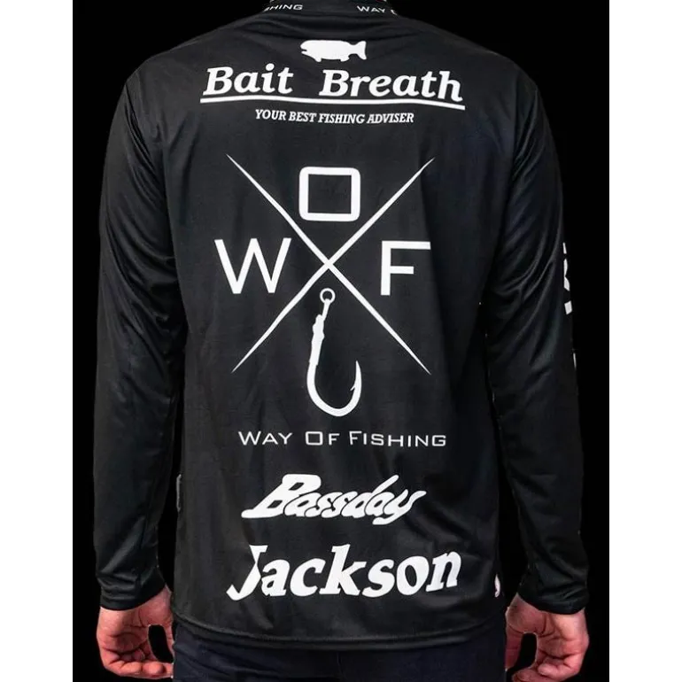 Tee Shirt Manches Longues Homme W.O.F. Compétition - Noir