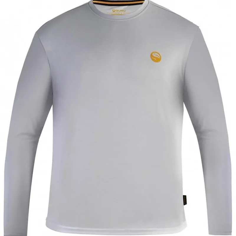 Guru Tee Shirt Manches Longues Homme Sun Core Upf 50+ - Gris