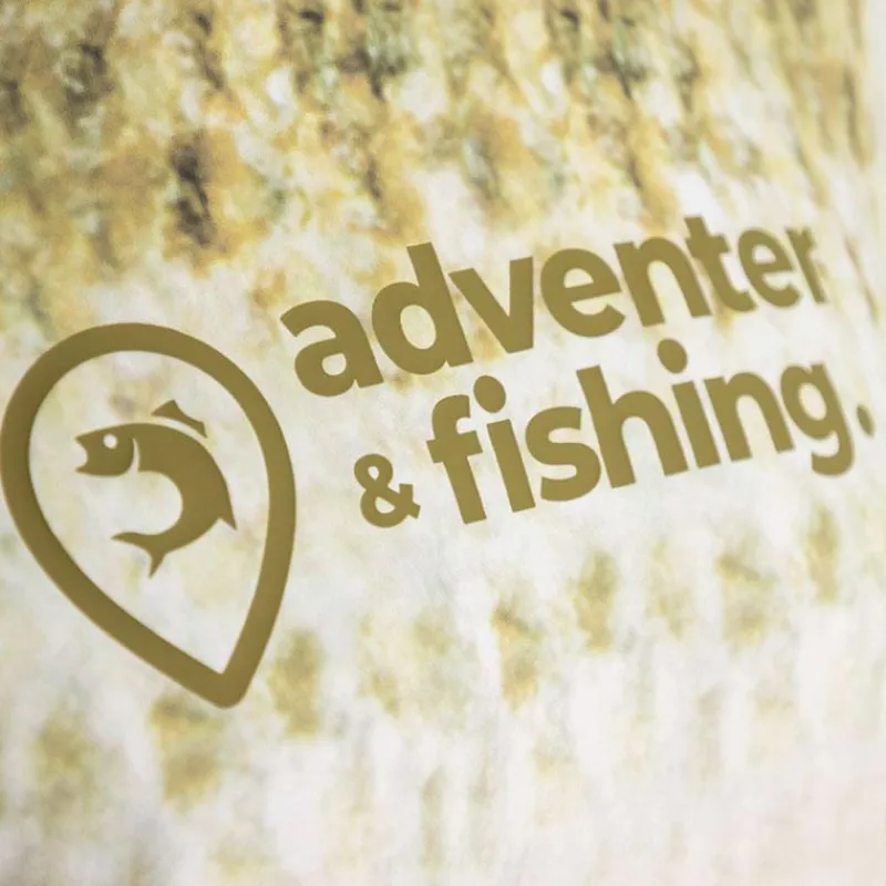 Adventer & Fishing Tee Shirt Manches Longues Homme Bozed Anti Uv - Black Bass