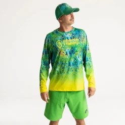 Adventer & Fishing Tee Shirt Manches Longues Homme Bozed Anti Uv - Mahi Mahi