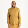 Adventer & Fishing Tee Shirt Manches Longues Homme Golon Anti Uv - Jaune