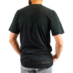 Sur vos traces Tee Shirt Pêche Personnalisable - Noir