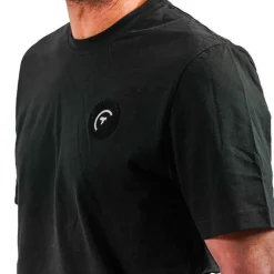 Sur vos traces Tee Shirt Pêche Personnalisable - Noir