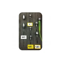 DAIICHISEIKO Étiquette Pour Tête Plombée Weight Flags