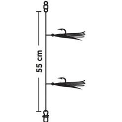 Hayabusa Train De Plume Jigging Sabiki Fs 701