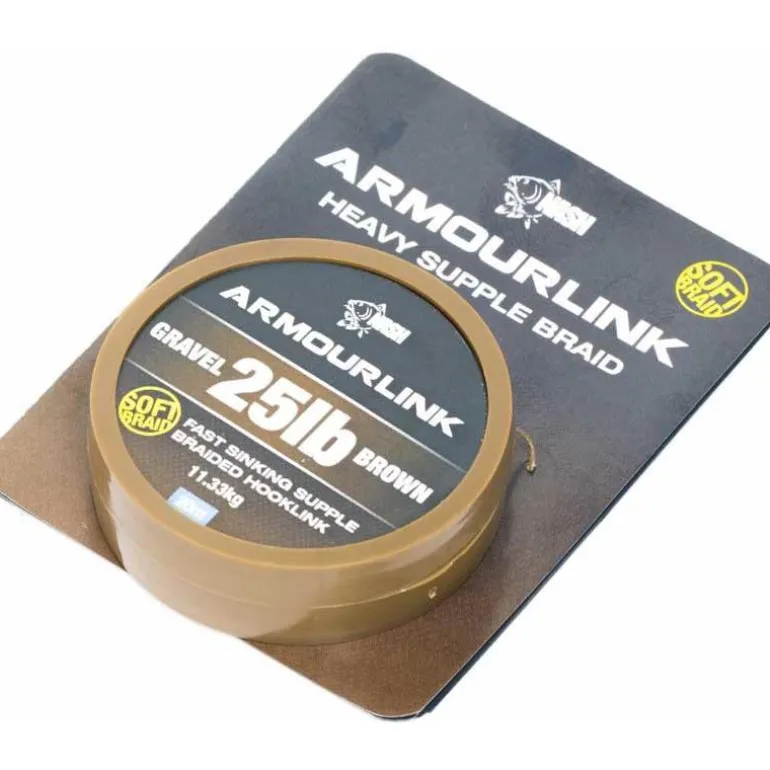 Tresse A Bas De Ligne Nash Armourlink Gravel