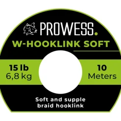 Tresse A Bas De Ligne Prowess W-Hooklink Soft - 10M