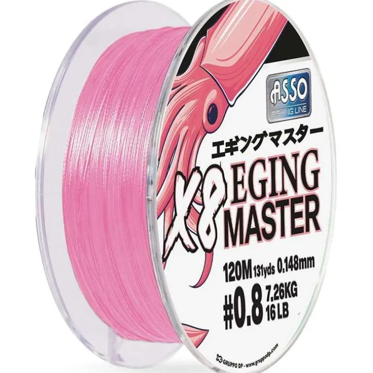 Tresse Asso Pe Eging Master 8X - 120M
