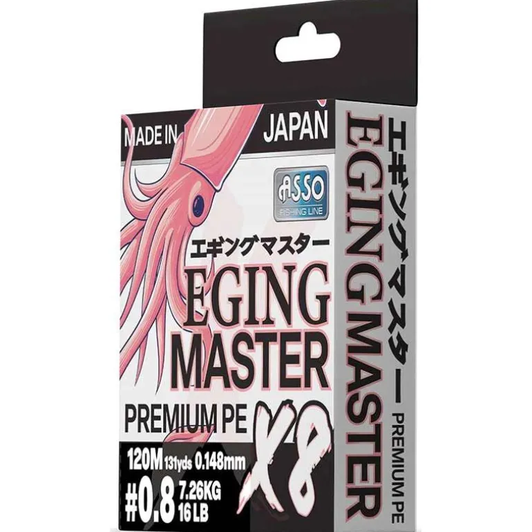 Tresse Asso Pe Eging Master 8X - 120M