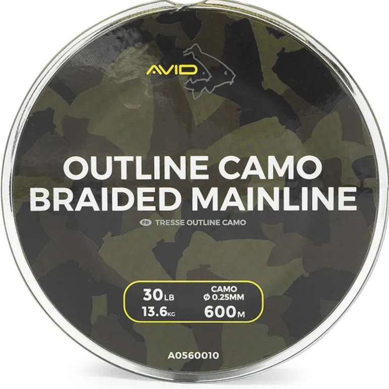 Tresse Avid Carp Outline Camo - 600M