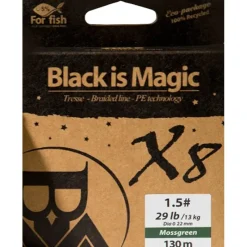 Bim Tackle Tresse Black Is Magic Mossgreen - 130M