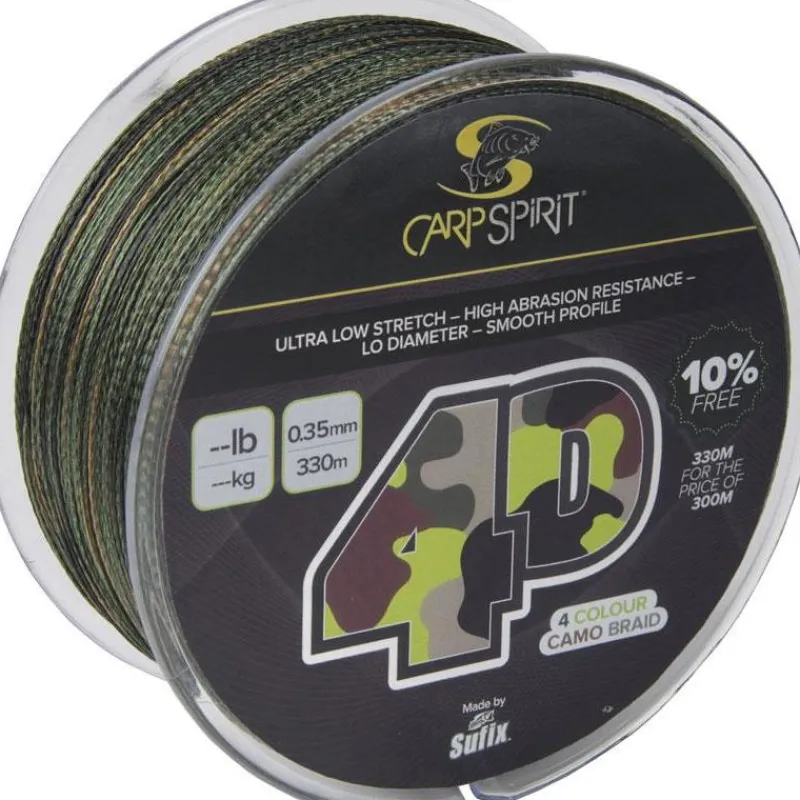 Carp Spirit Tresse 4-D Camo Braid