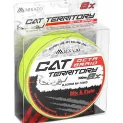 Mikado Tresse Cat Territory Octa Braid - Fluo - 300M