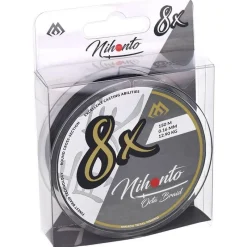 Mikado Tresse Nihonto Octa Braid - Black - 150M