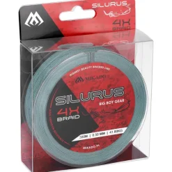 Mikado Tresse Silurus 4 X Braid - Green - 300M