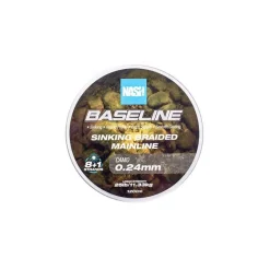 Nash Tresse Baseline Sinking Braid Uv Yellow - 600M