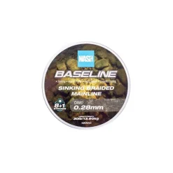 Tresse Nash Baseline Sinking Braid Camo - 600M