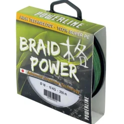 Powerline Tresse Braid Power - Vert - 1000M