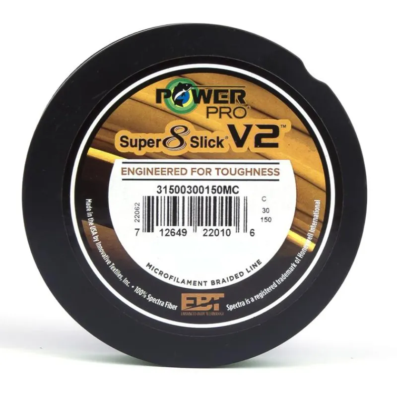 Power Pro Tresse Sup 8 Slick V2 - 275M - Aqua Green