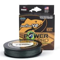 Power Pro Tresse Sup 8 Slick V2 - 275M - Moss Green