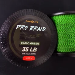 Tresse Pro Elite Baits Pro Braid Camo Green - 600M