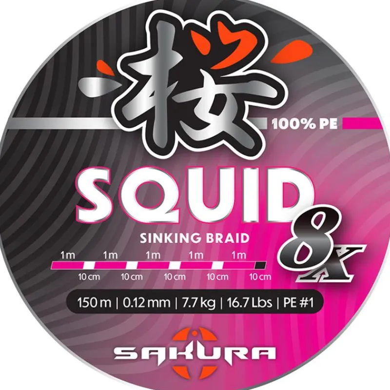 Sakura Tresse Squid 8X - 150M