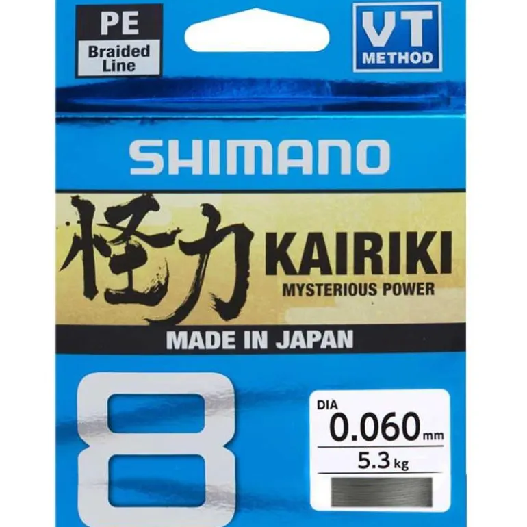 Tresse Shimano Kairiki Sx8 Gris - 300M