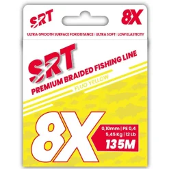 SRT Tresse 8X Fluo Yellow - 135M