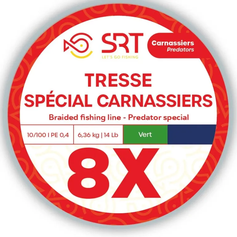 Tresse Srt 8X - Moss Green - 500M