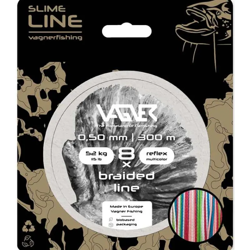 Vagner Tresse Braided Line Reflex Multicolor - 300M