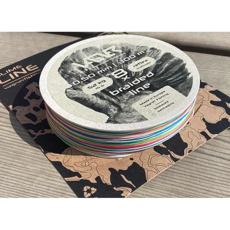 Vagner Tresse Braided Line Reflex Multicolor - 300M