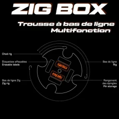 Rok Fishing Trousse À Bas De Ligne Multifonction Zig Box
