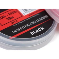 Spomb Tête De Ligne Conique Tapered Braided Leaders - 10M