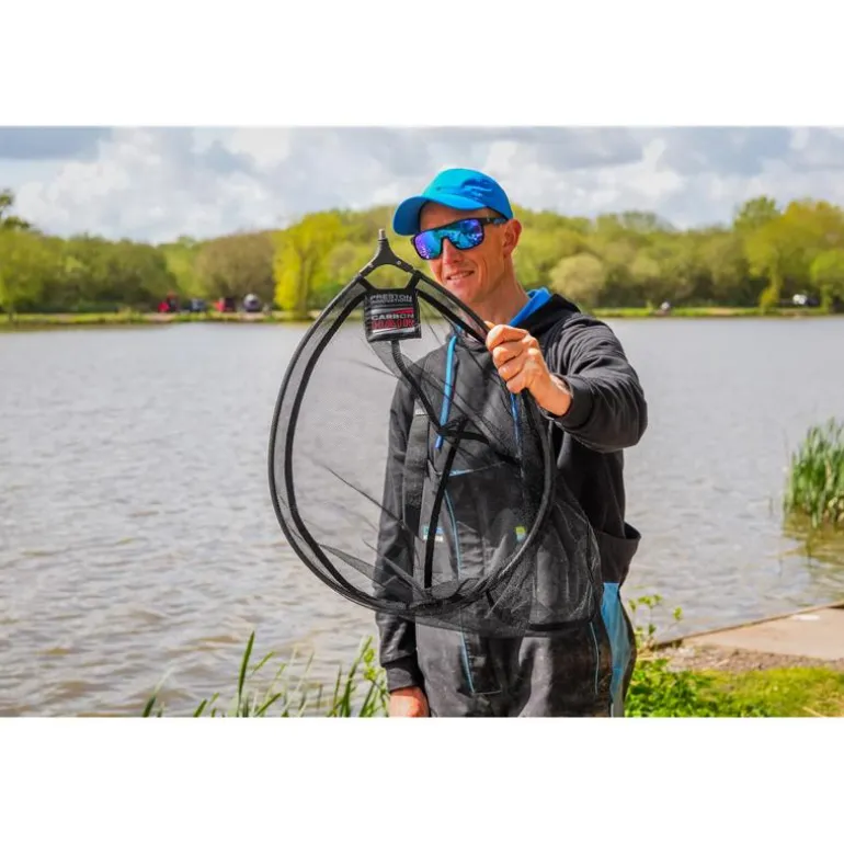 Tête D'épuisette Preston Innovations Carbon Hair Mesh Landing Net