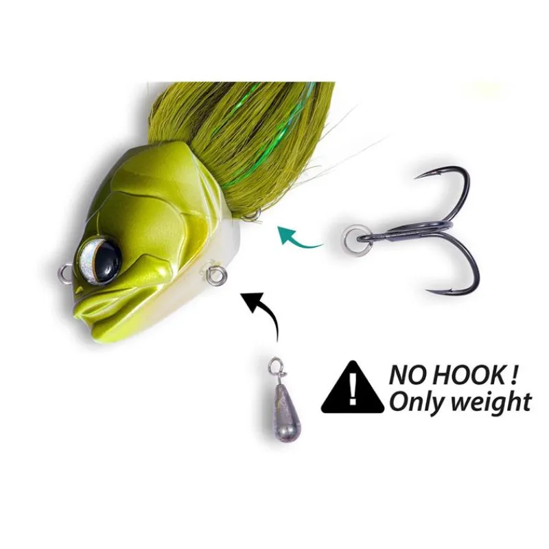 Bim Tackle Tête Plombée Shallow Cruiser Rig