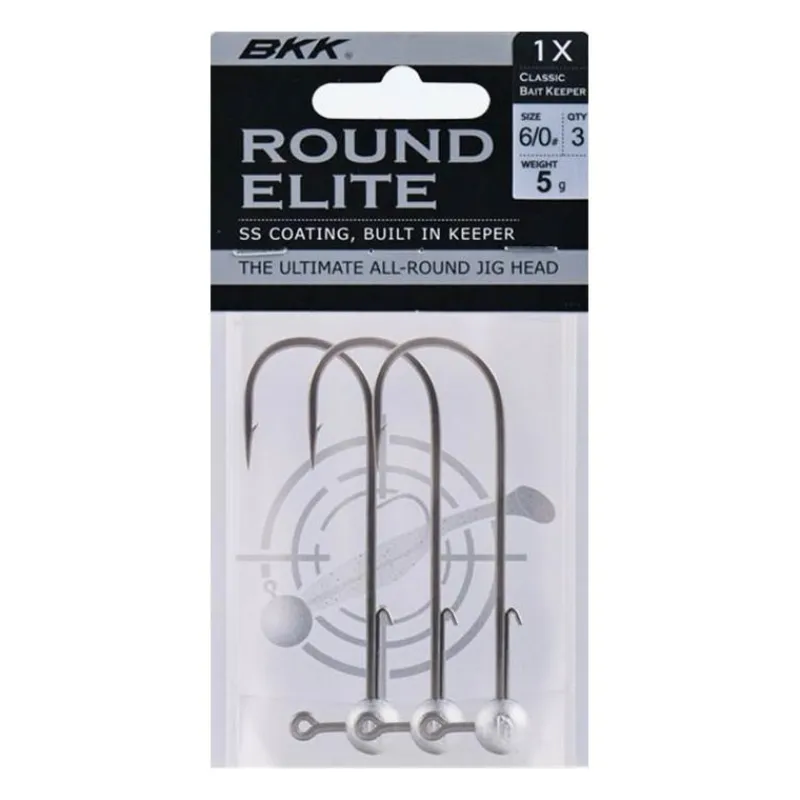 BKK Tête Plombée Round Elite-Classic Bait Keeper