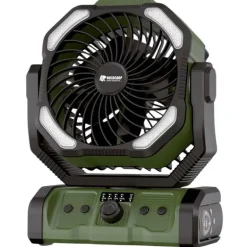 Ventilateur Portable Holdcarp Rechargeable Doublemotor Fan
