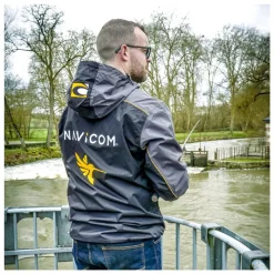 Navicom Veste De Pluie Homme 2026 - Noir/Gris