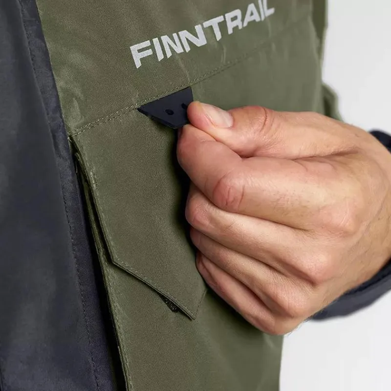 Finntrail Veste Homme Coaster - Kaki