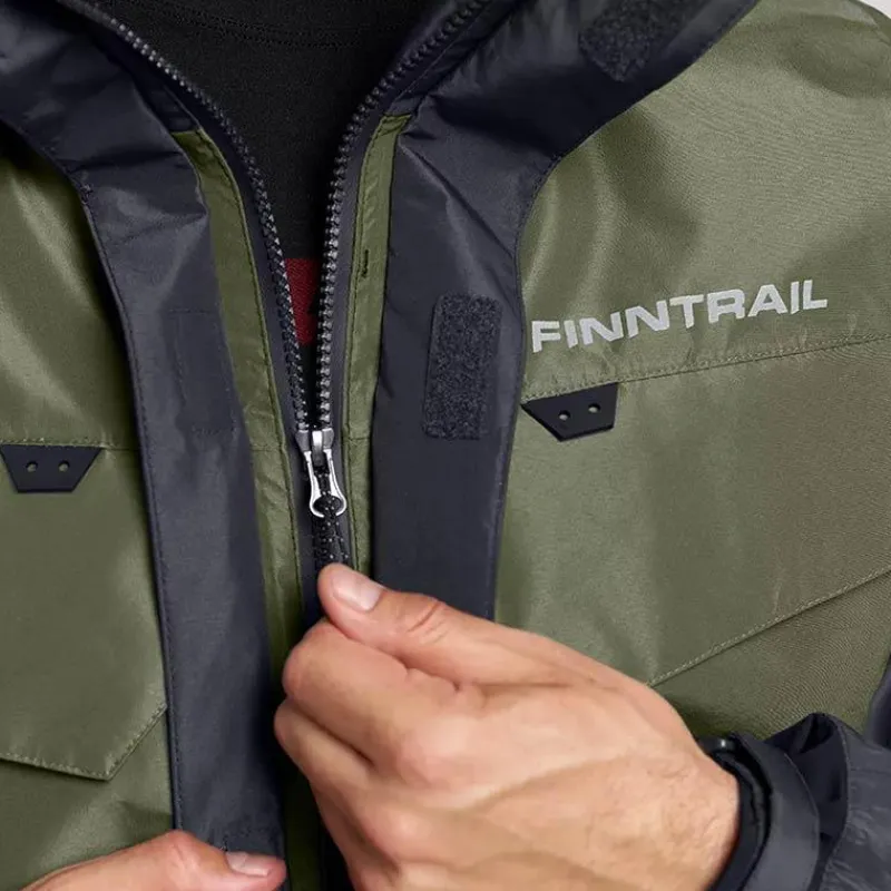 Finntrail Veste Homme Coaster - Kaki