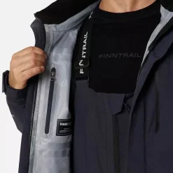 Veste Homme Finntrail Imperméable Excalibur - Dark Grey