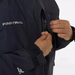 Veste Homme Finntrail Imperméable Excalibur - Dark Grey