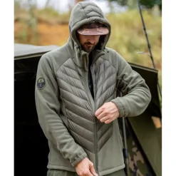 Veste Homme Fox Explorer Fleece Hooded Jacket - Vert