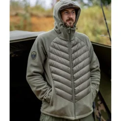 Veste Homme Fox Explorer Fleece Hooded Jacket - Vert