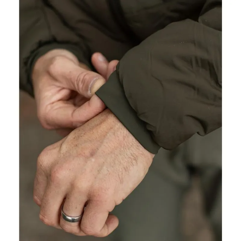Korda Veste Homme Insulated Hooded Jacket - Dark Olive