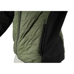 Korum Veste Homme Thermashell Thermique - Vert/Noir